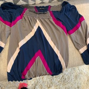 Ella Moss off the shoulder top